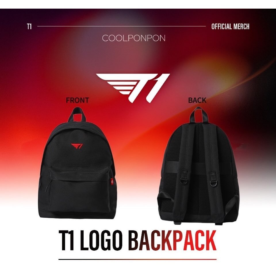 【預購】【酷朋朋】｜SKT T1 Logo Backpack 後背包｜ | 蝦皮購物