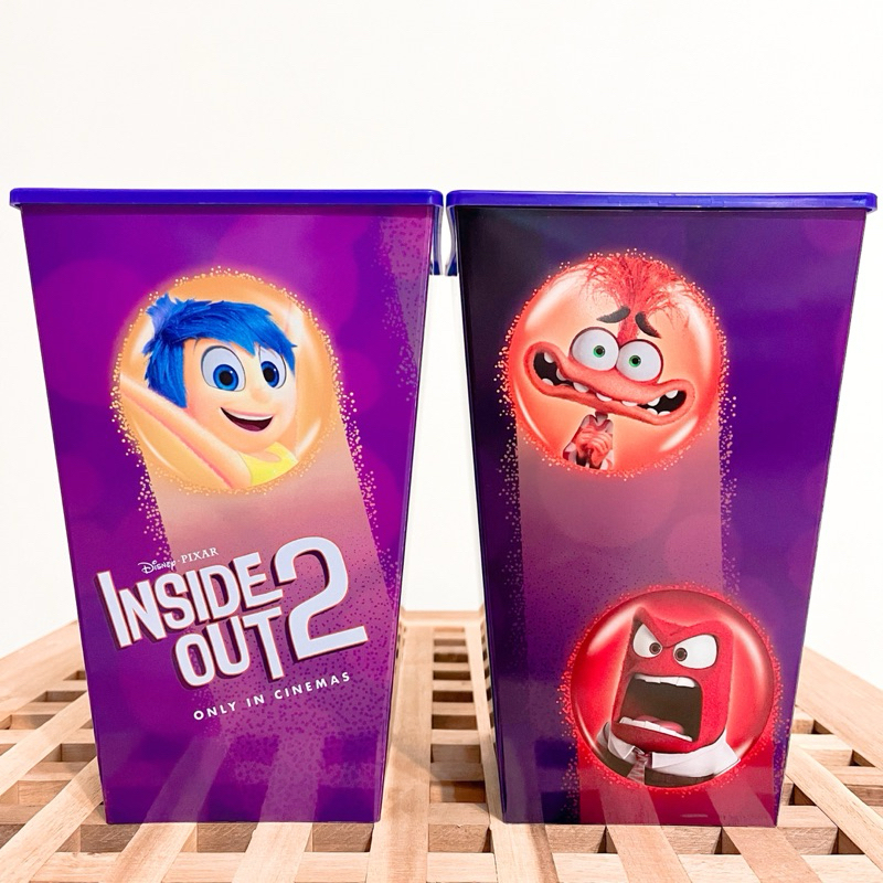 全新現貨 腦筋急轉彎2 INSIDE OUT 2 爆米花桶 樂樂 憂憂 驚驚 厭厭 迪士尼Disney 皮克斯PIXAR | 蝦皮購物