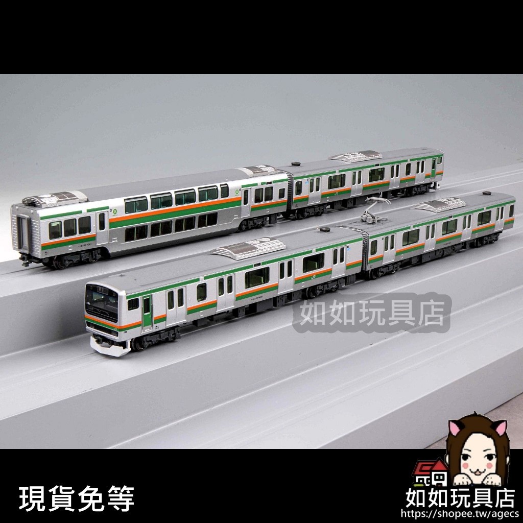 KATO 10-1786 電車E231系1000番台東海道線(更新車) 增結B (2輛)