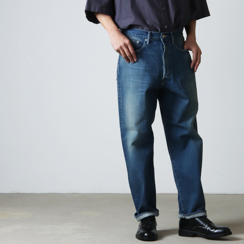 Selvage Denim Five Pocket Tapered Pants - デニム/ジーンズ