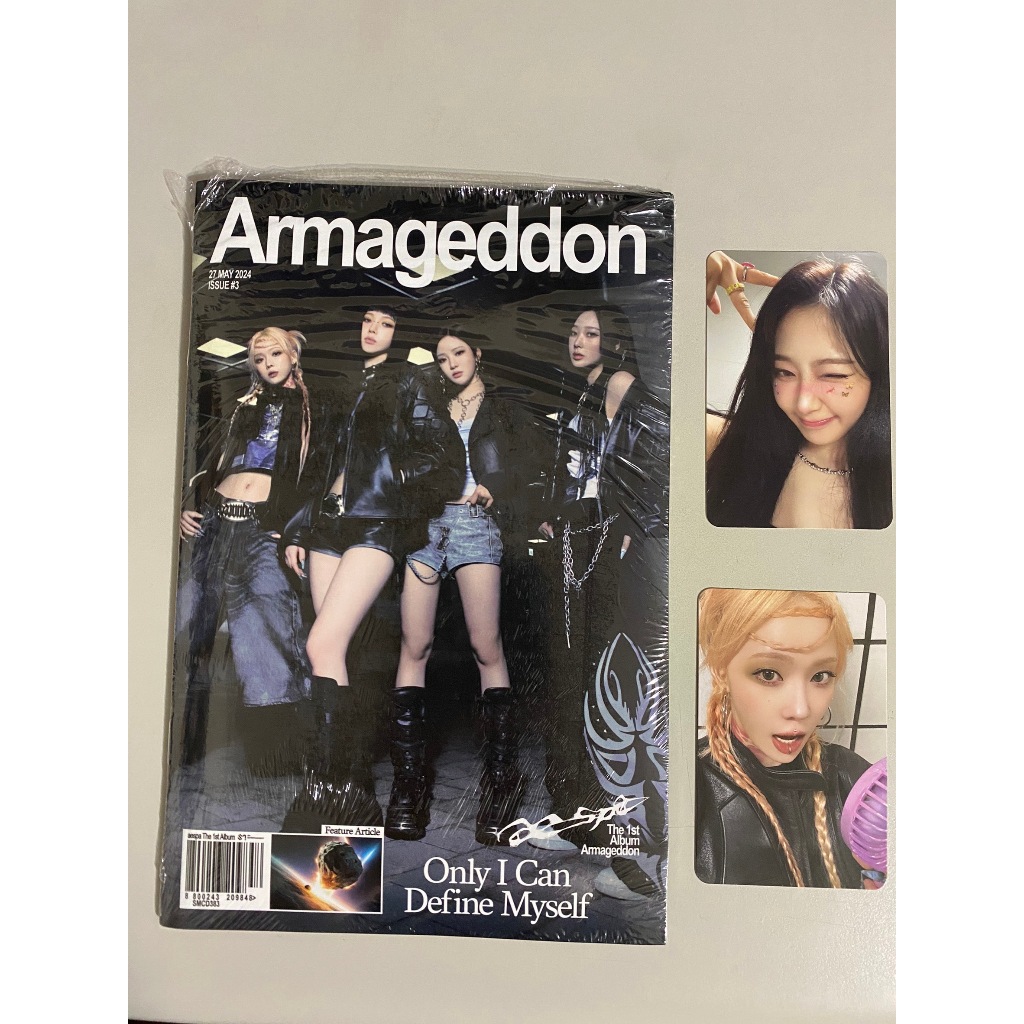 aespa Armageddon 1st album 日本限定版 Zine Ver. 正規一專輯 | 蝦皮購物