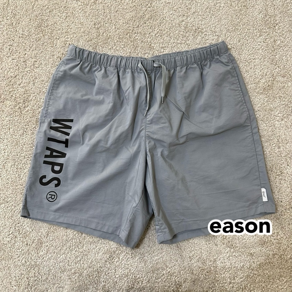 二手出清】Eason日潮代購**WTAPS SPSS2002 SHORTS CTPL WEATHER SIGN 灰XL | 蝦皮購物