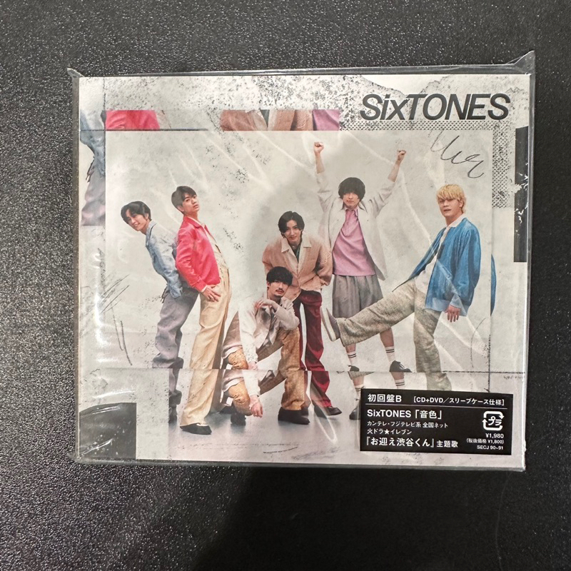 現貨】SixTONES 專輯声共鳴1st CITY音色CREAK CD 通常盤初回盤A