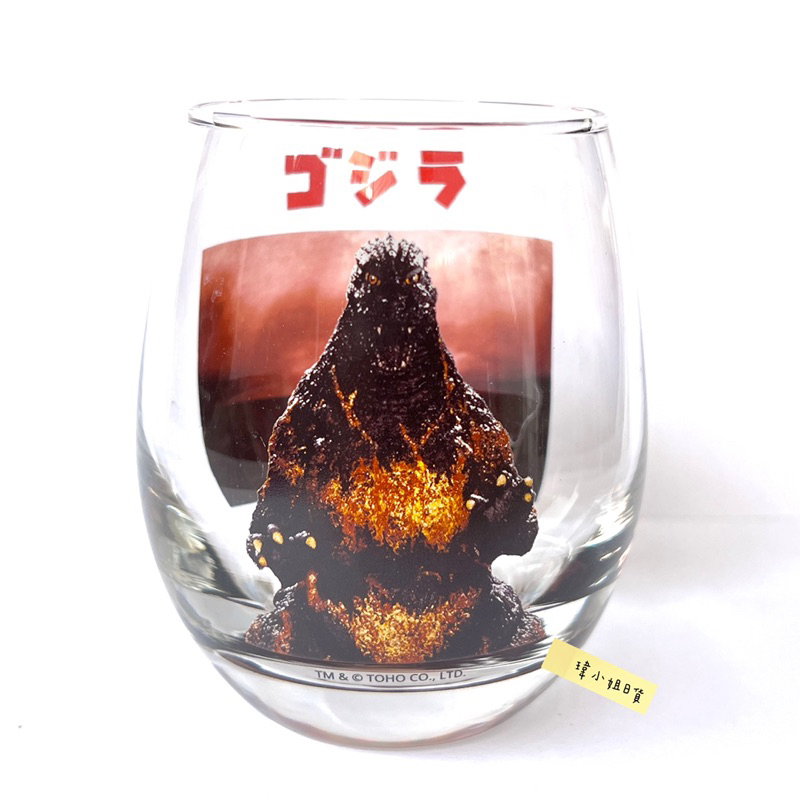 瑋小姐日貨🇯🇵現貨‼️哥吉拉商店3D 玻璃杯水杯酒杯1995 紅蓮哥