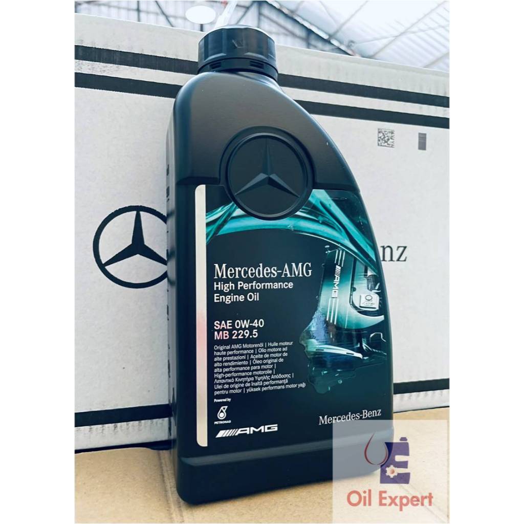 油品家》歐盟製Mercedes-AMG MB 229.5 0w40 高性能原廠機油(附
