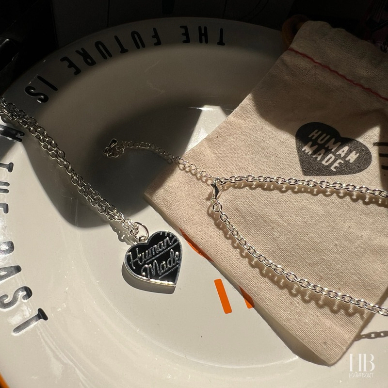 HB Select_(現貨) Human made “HEART SILVER NECKLACE”/草寫愛心 HB Select_(現貨) Human made “HEART SILVER NECKLACE”/草寫愛心