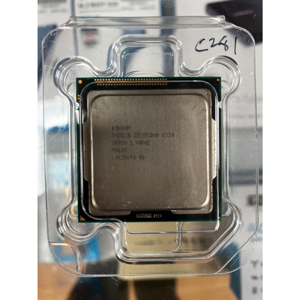 LA.DI.DA 二手良品第二代Intel Celeron G530 G540 CPU 腳位1155 C280 | 蝦皮購物