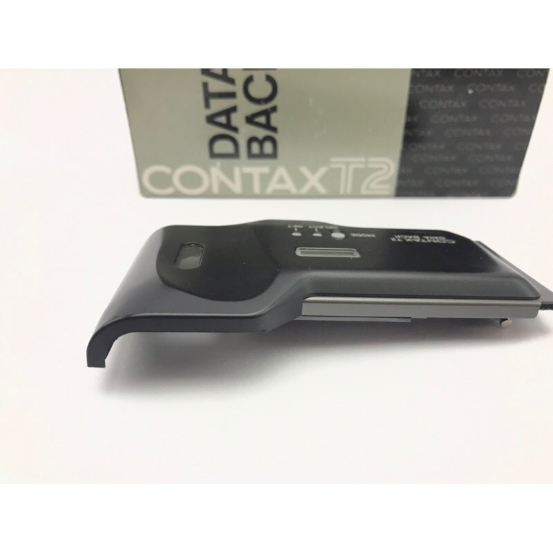 挖挖庫寶】CONTAX T2 DATA BACK 日期數據機背Titan black 鈦黑色 挖挖庫寶】CONTAX T2 DATA BACK 日期數據機背Titan black 鈦黑色