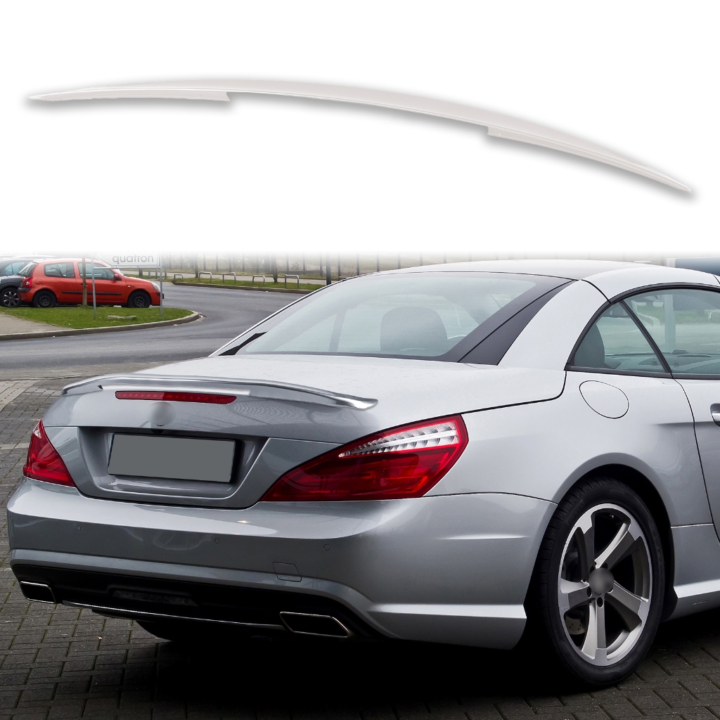 Benz 賓士 SL-Class R231 AMG Style 敞篷 2013-2020 噴漆完成品 ABS尾翼後擾流 | 蝦皮購物