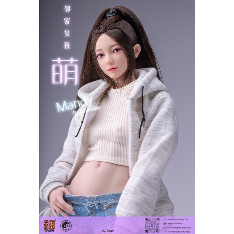 詠揚模型玩具店】i8TOYS 小萌MANDY 1/6 可動眼女頭雕I8-H004 五款可搭