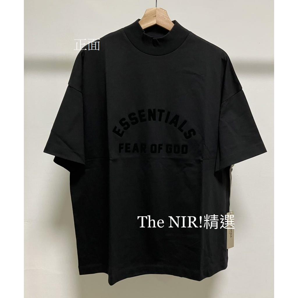 The NIR!精選] Fear of God Essentials 23 曜石黑短T T-shirt 上衣