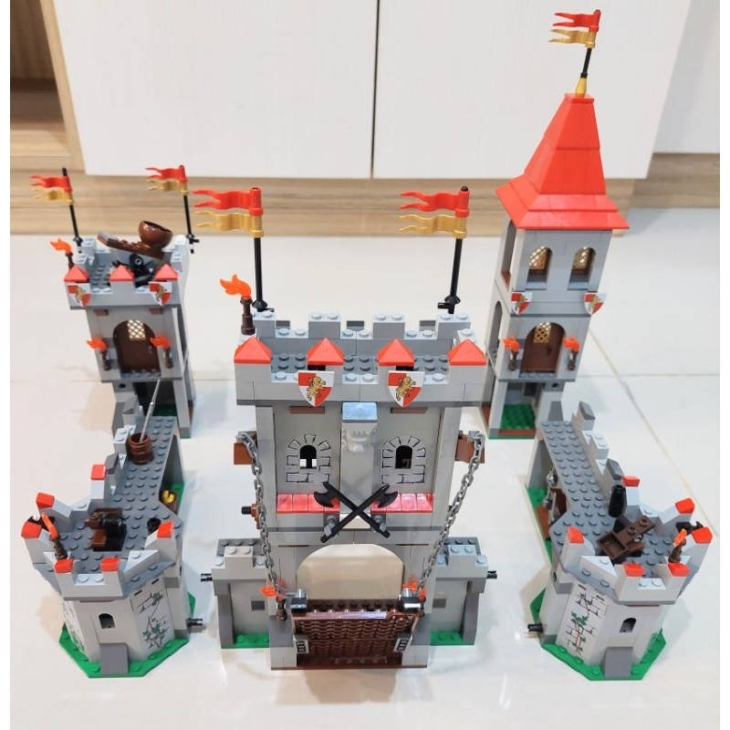 lego 樂高 7946 獅子國 國王 城堡 紅獅 近新 | 蝦皮購物
