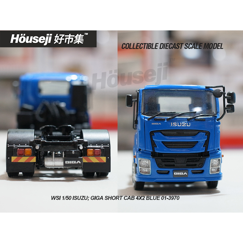 好市集》〈現貨〉WSI 1:50 ISUZU; GIGA SHORT CAB 4X2 BLUE 藍色款| 蝦皮購物