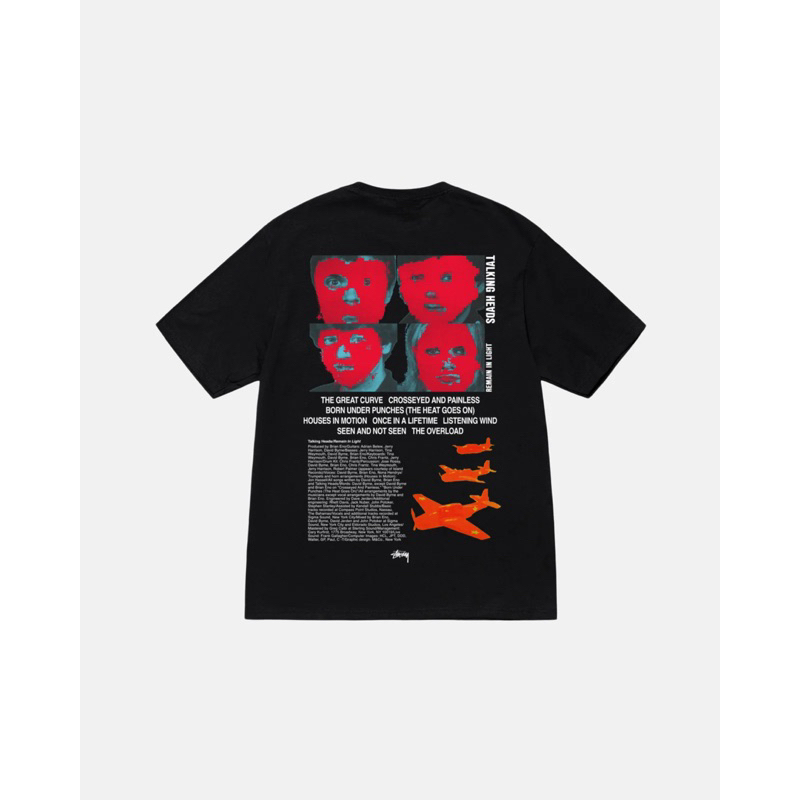SEVEN SELECT] STUSSY TALKING HEADS REMAIN IN LIGHT TEE 聯名