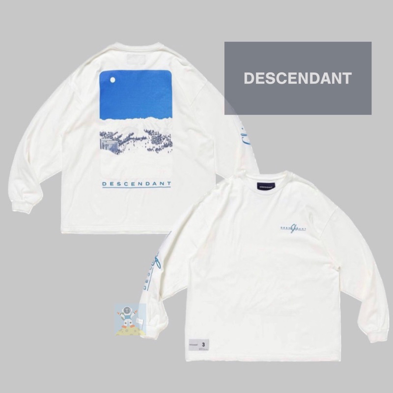 descendantサイズ【サイズ3】descendant SPUR LS ロンT 雪山 - Tシャツ