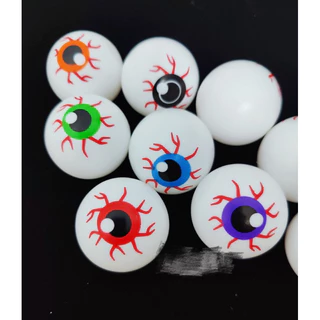 眼珠 眼球 眼睛 道具 搞笑整人 眼珠 ㄧ盒22個眼球 眼球 眼球材料包 眼珠
