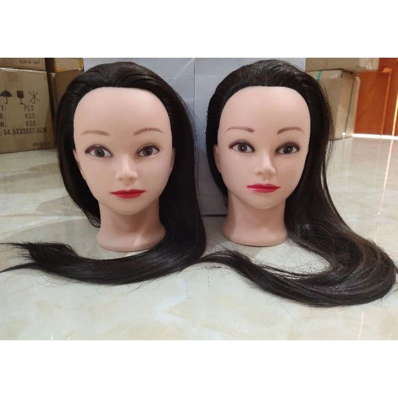 用于造型练习的头/头发模型 MANEKIN KEPALA/PATUNG/MANEQUEEN RAMBUT STYLING 蝦皮購物