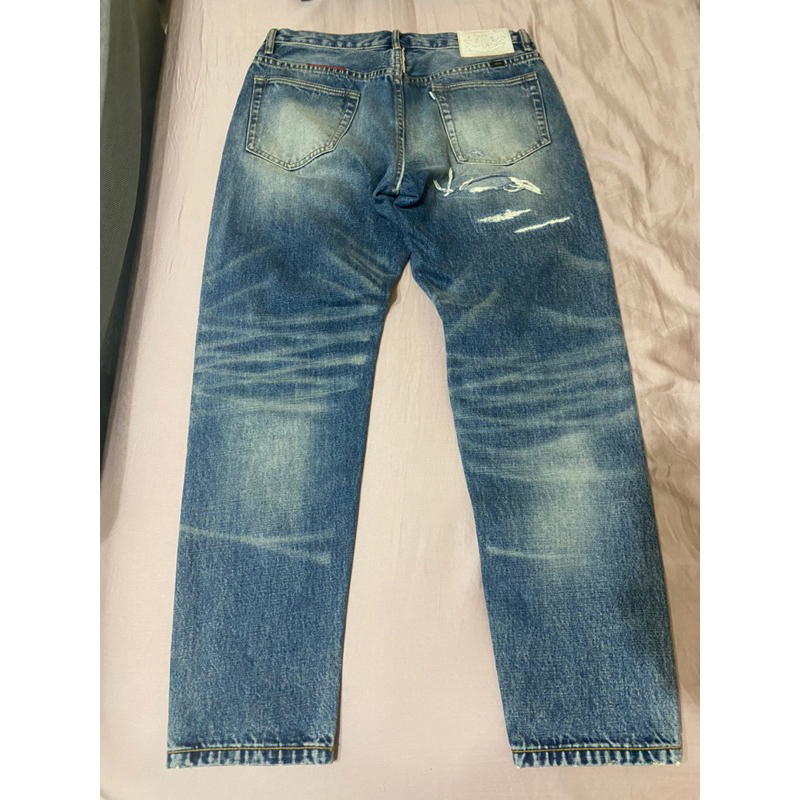 信頼】 LAid 希少品 denim distressed Over Back デニム/ジーンズ