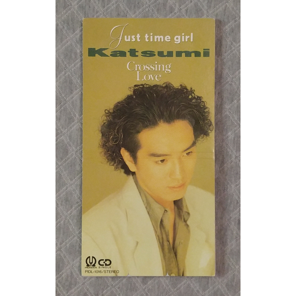 Katsumi Just Time Girl ／ Crossing Love 日版 二手cd 蝦皮購物