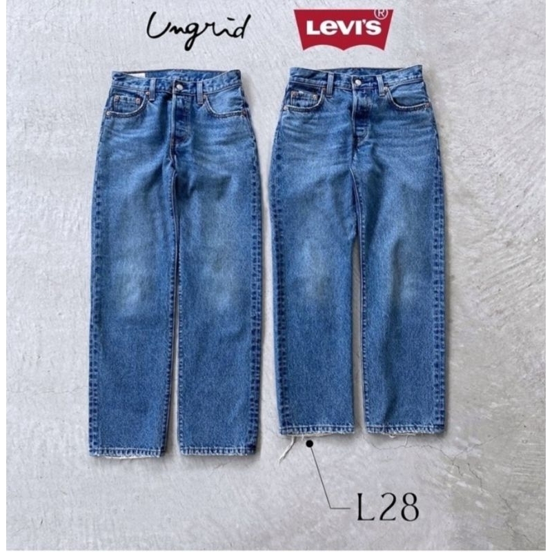 Ungrid x Levis 超人氣別注款501 90S牛仔褲(L28） | 蝦皮購物