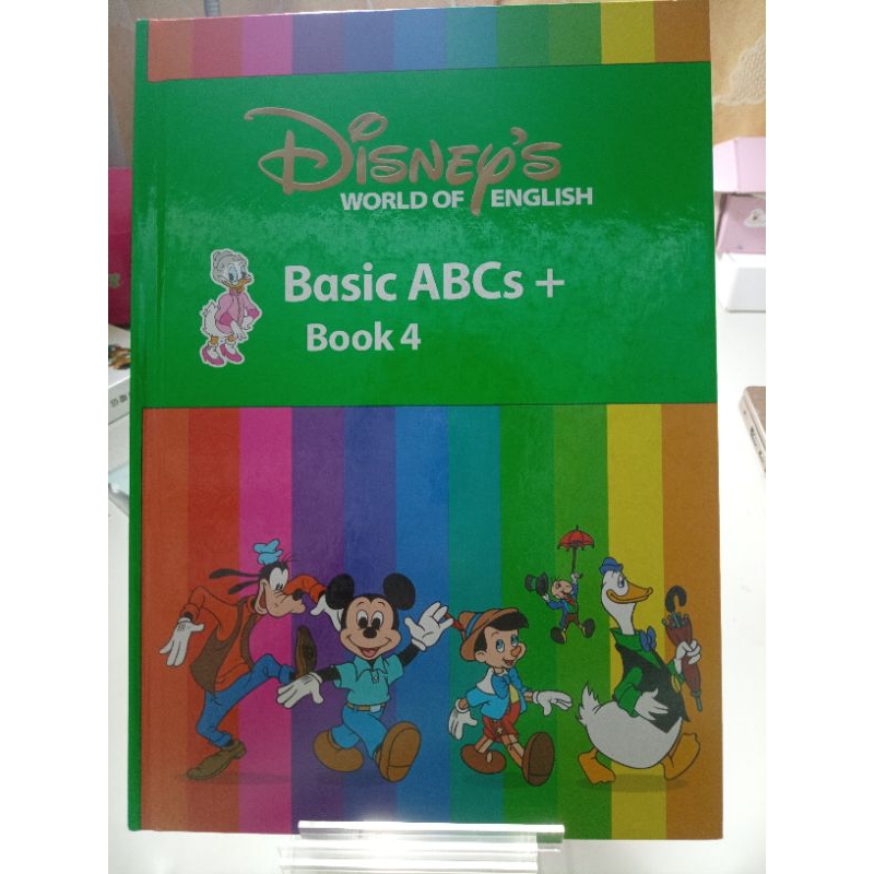 Disney world of English Basic ABCs+Book4 | 蝦皮購物