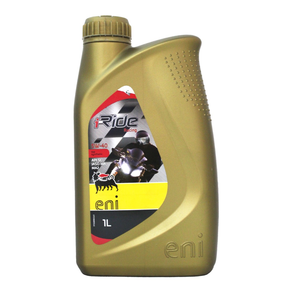 【易油網】ENI I-RIDE RACING 5W40 4T 合成機油 義大利原裝 街跑車 高轉 | 蝦皮購物