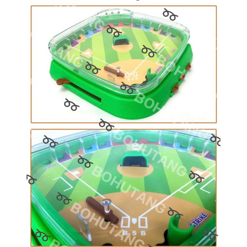 野球盤　エポック社　ダブルスラッガーvsスプリットエース　LCD電光掲示板 - 3