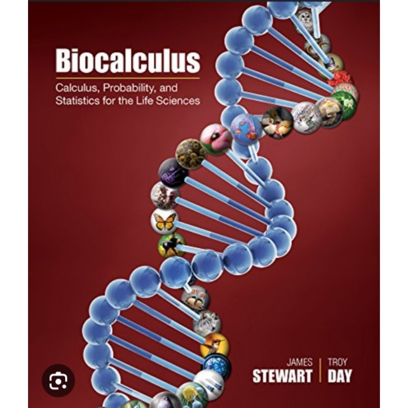 biocalculus calculus probability and statistics 微積分課本 | 蝦皮購物