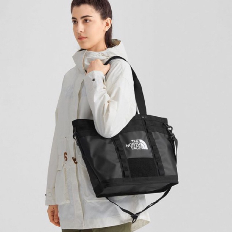 THE NORTH FACE EXPLORE UTILITY TOTE - TNF BLACK側背包| 蝦皮購物