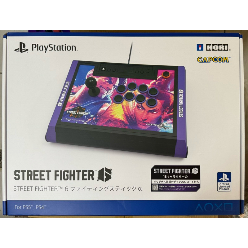 全三和HORI Fighting Stick α SPF-033 PS5 PS4 PC 格鬥搖桿快打旋風6