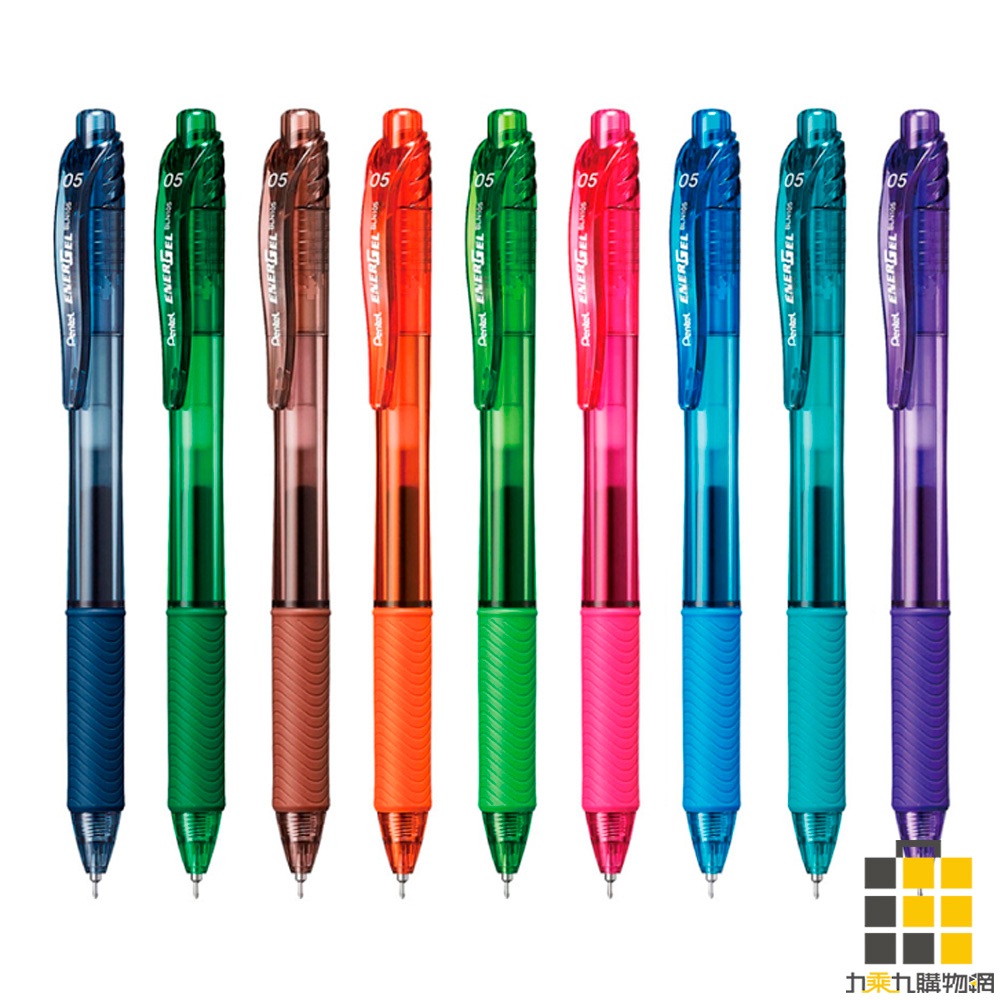 Pentel 飛龍ENERGEL X鋼珠筆(0.5) BLN105【九乘九文具】鋼珠筆筆中性筆