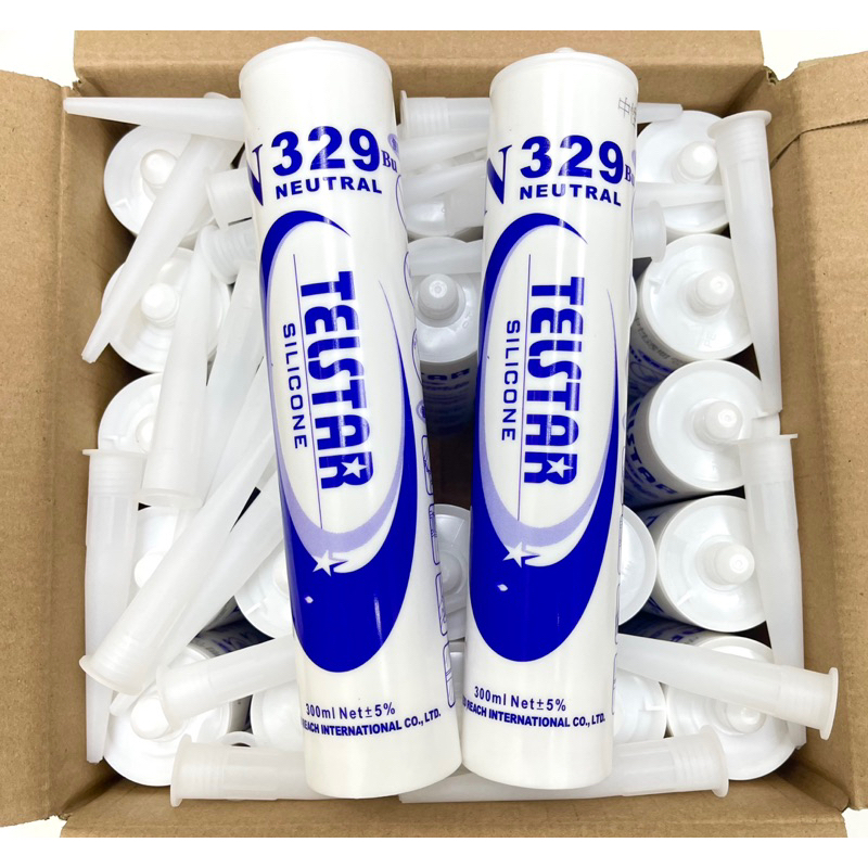 🏆 矽利康 中性矽利康N329 透明中性矽利康300ml 填縫 修補 防漏 台灣製 | 蝦皮購物
