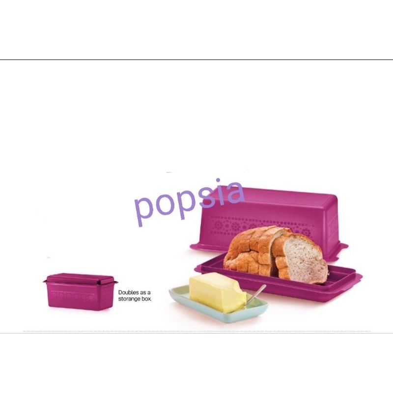 Tupperware 3L Bread Server【Popsia特百惠3L吐司/土司盒(1)保鮮】促銷~ | 蝦皮購物