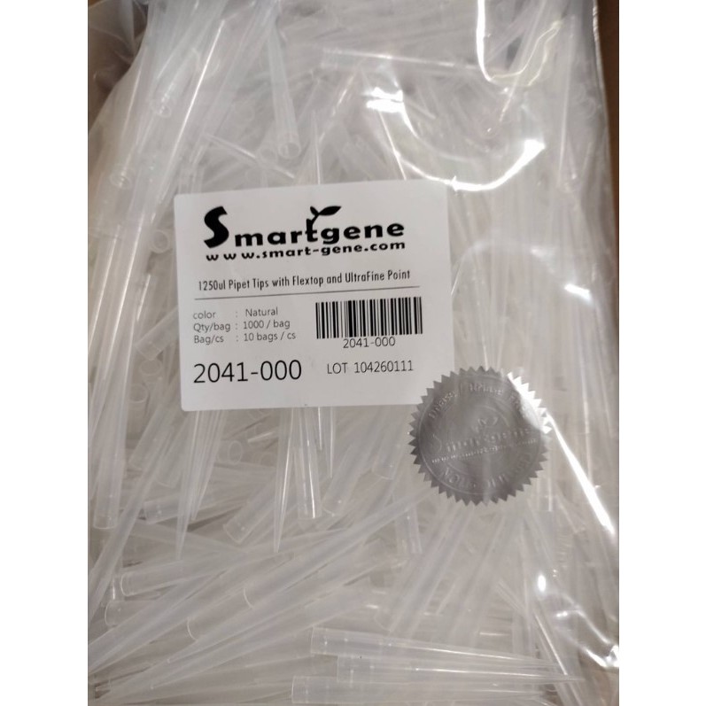 1000ul tip 滴管尖 1箱10包 1ml 吸管尖 1250ul tip 長型 smartgene 現貨 | 蝦皮購物
