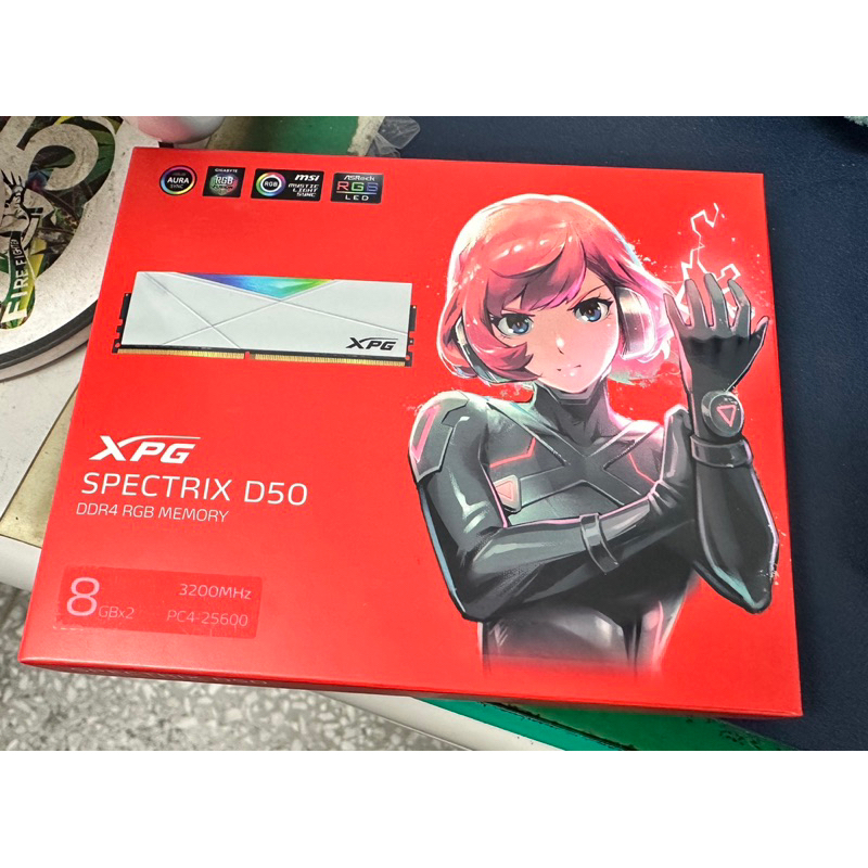 XPG SPECTRIX D50 DDR4 3200 RGB 白 | 蝦皮購物