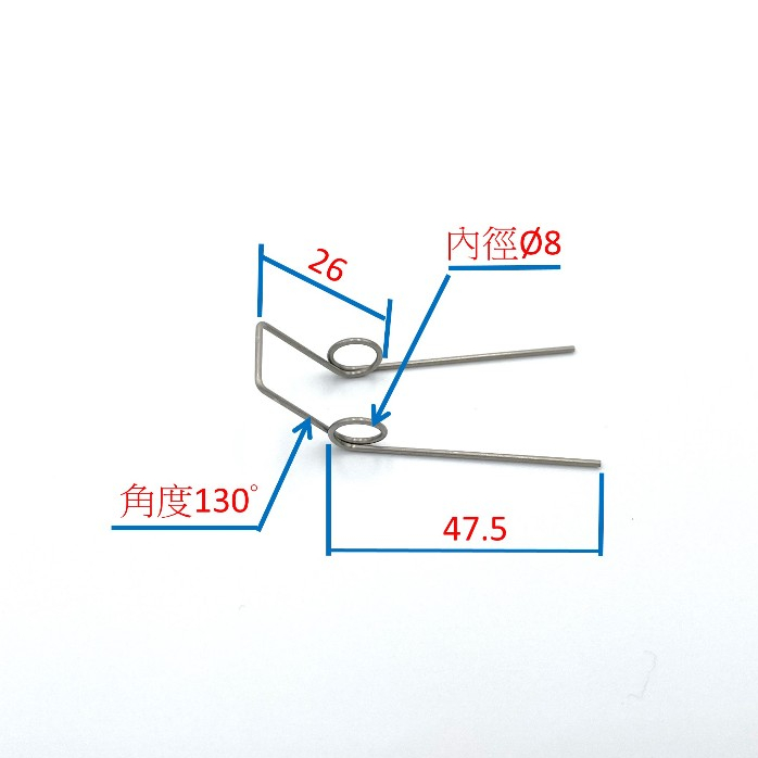 安全舌片彈簧 吊鉤彈簧 天車吊鉤彈簧 雙扭簧 舌片扭簧 掛鉤彈簧 CG008 台中彈簧廠 隔日到貨 | 蝦皮購物