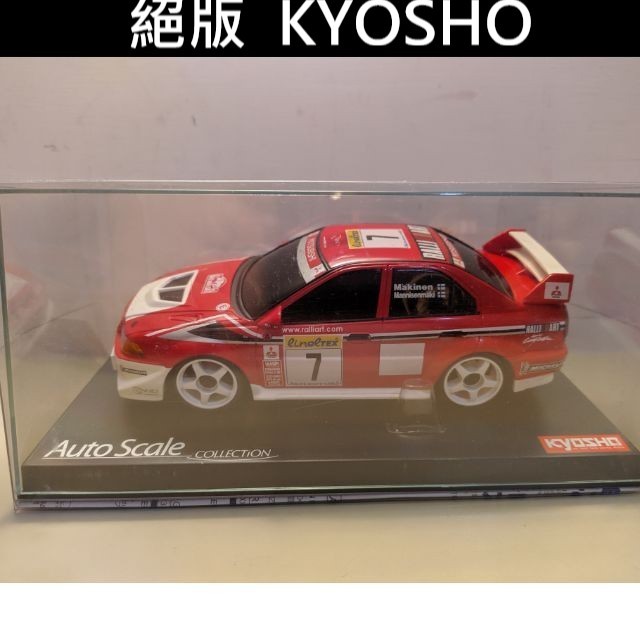 KYOSHO – MZP462M- Autoscale – MA020N.94 – MITSUBISHI LANCER EVOLUTION X ÉQUIPE DE CONCESSIONNAIRES MITSUBISHI MOTORS PWRC2008