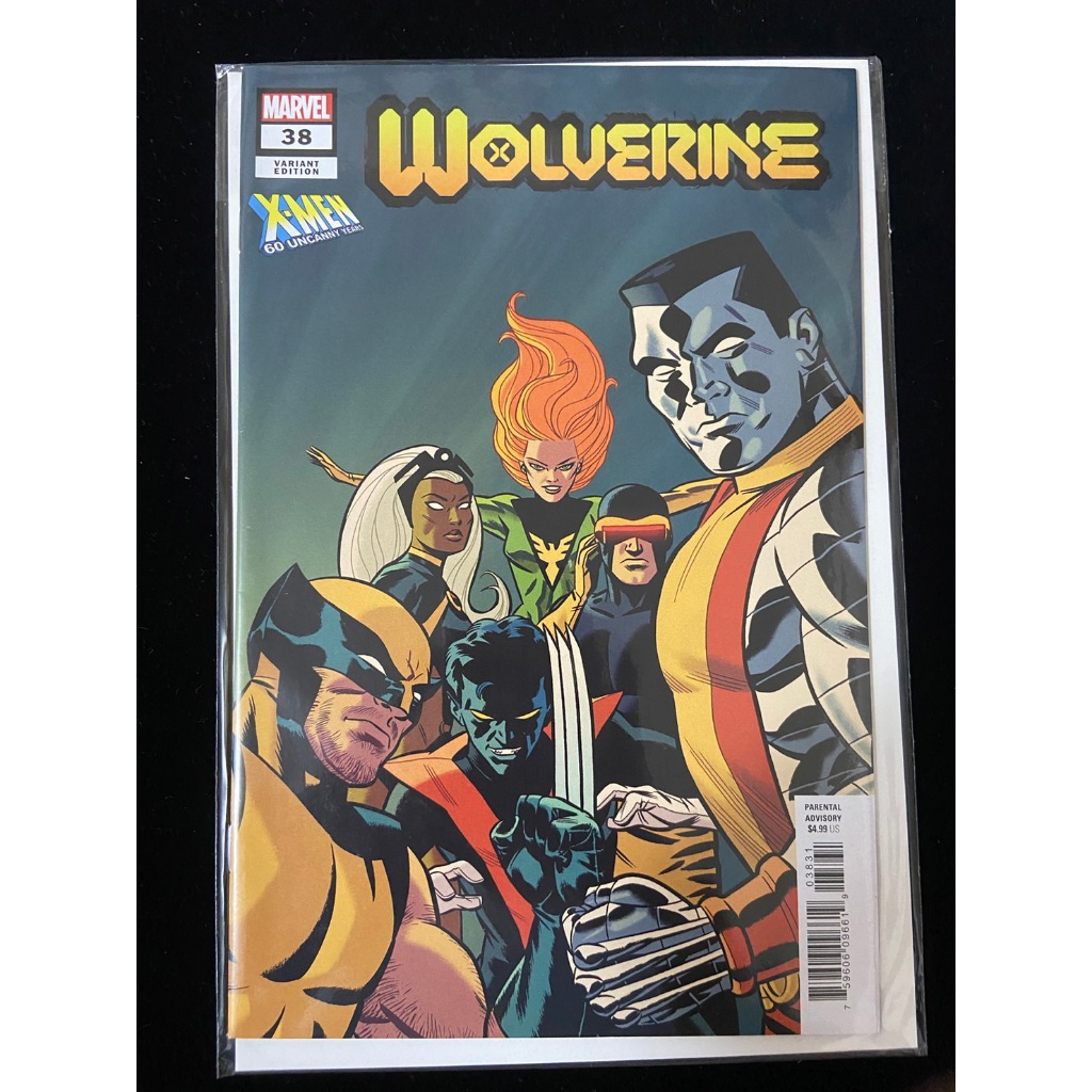 WOLVERINE # 38 B 60周年特別封面 金鋼狼 漫畫 美漫 漫威 | 蝦皮購物