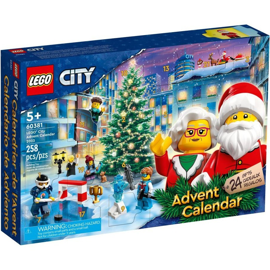 LEGO 城市City 聖誕倒數月曆 驚喜月曆 Advent Calendar 2023 60381 蝦皮購物