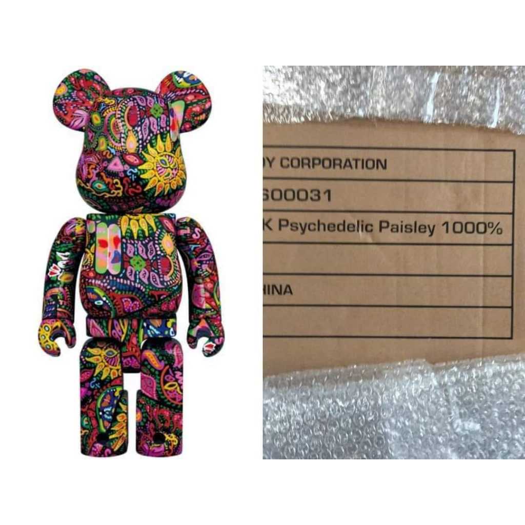 BE@RBRICK Psychedelic Paisley 1000％ - フィギュア
