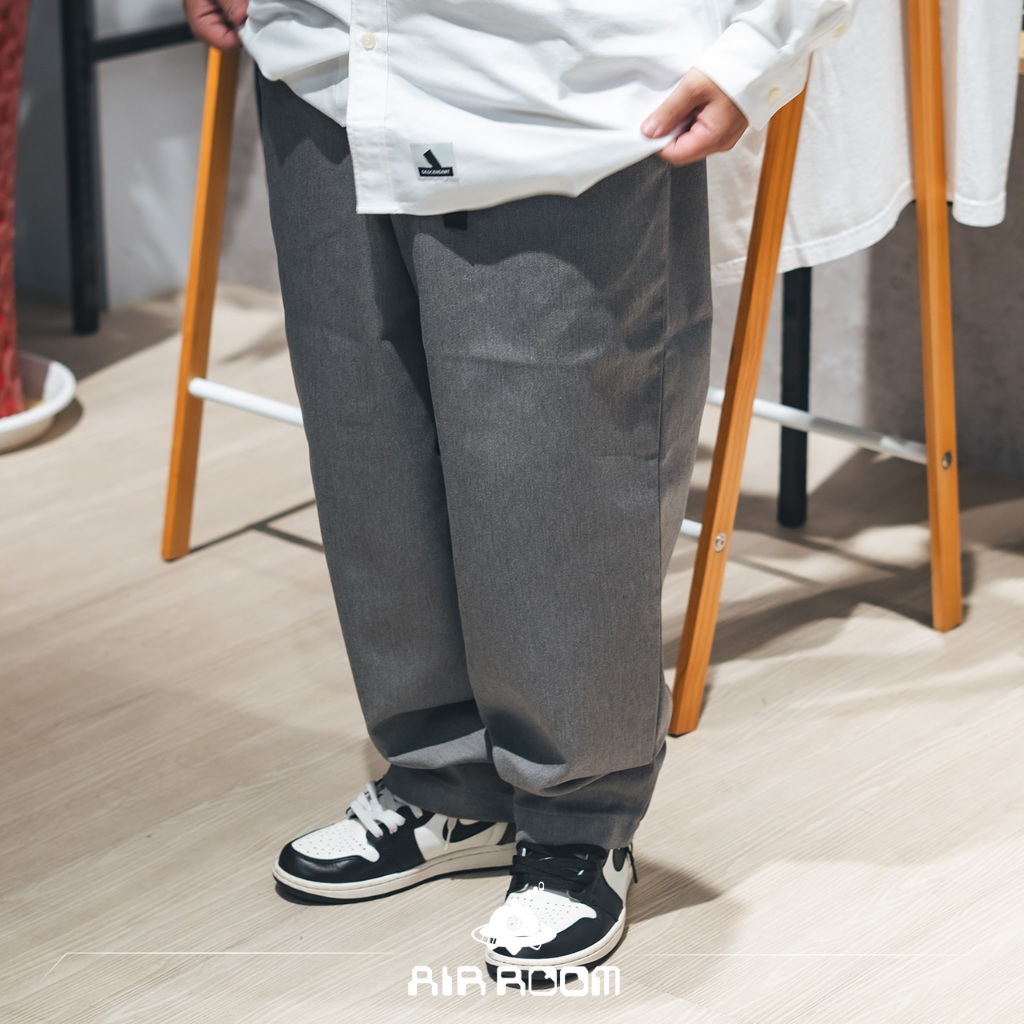 DESCENDANT CLASP TWILL TROUSERS