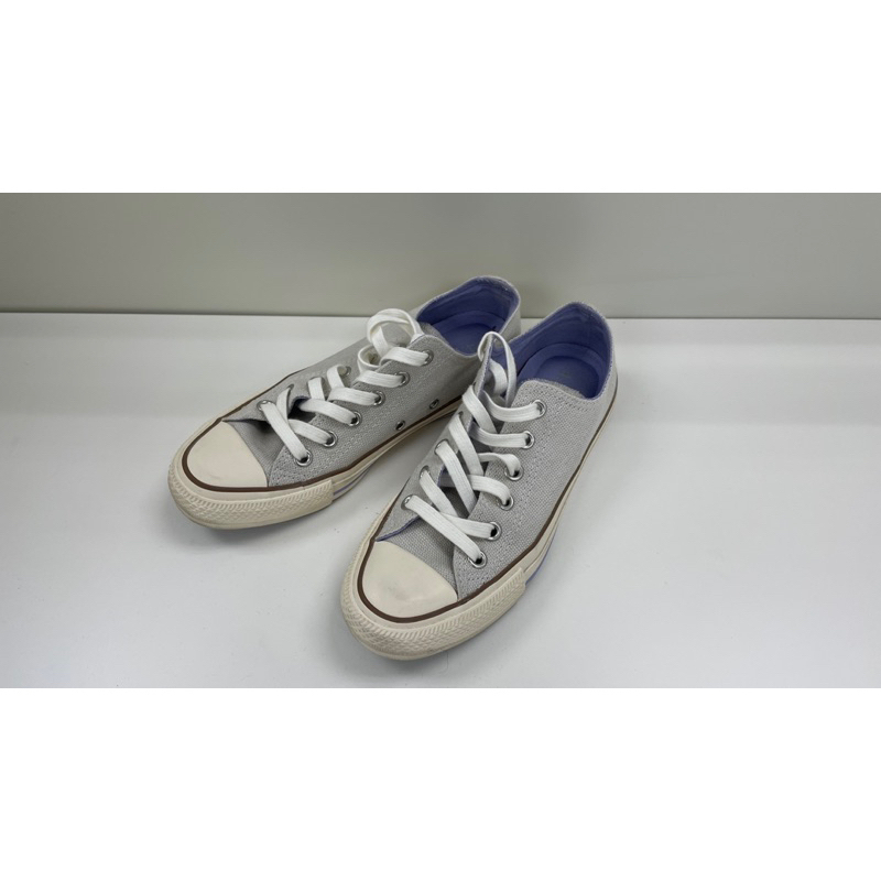 Converse × earth ALLSTAR 100 OX 聯名款 低筒 焦糖霧灰 (二手 23.5 cm)