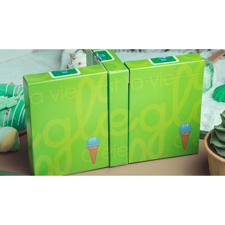 【USPCC 撲克】Glace Playing Cards (Green) | 蝦皮購物