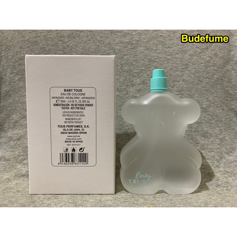 TOUS BABY EAU DE COLOGNE TESTER 100ML VAPORIZADOR