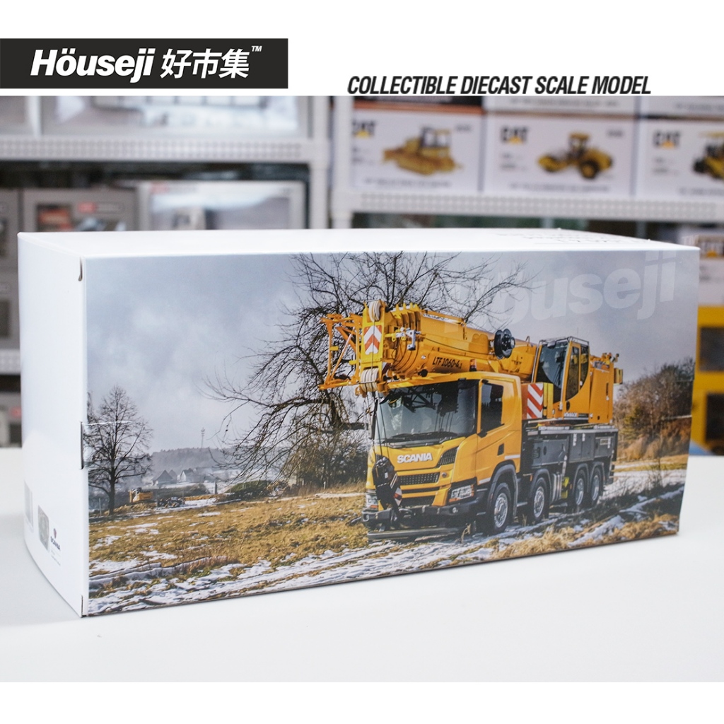 WSI 04-1169 Liebherr LTF 1060 4.1 Scania Autokran 1:50 NEU