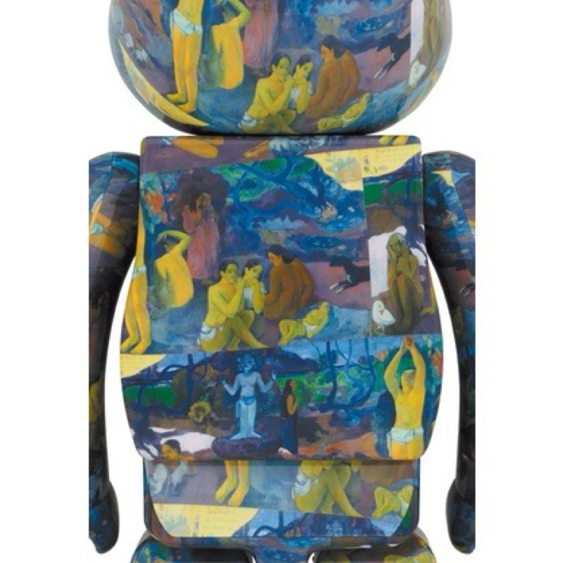 BLS • 全新BE@RBRICK 1000% 高更油畫PAUL GAUGUIN 限定EUGENE 庫柏力克