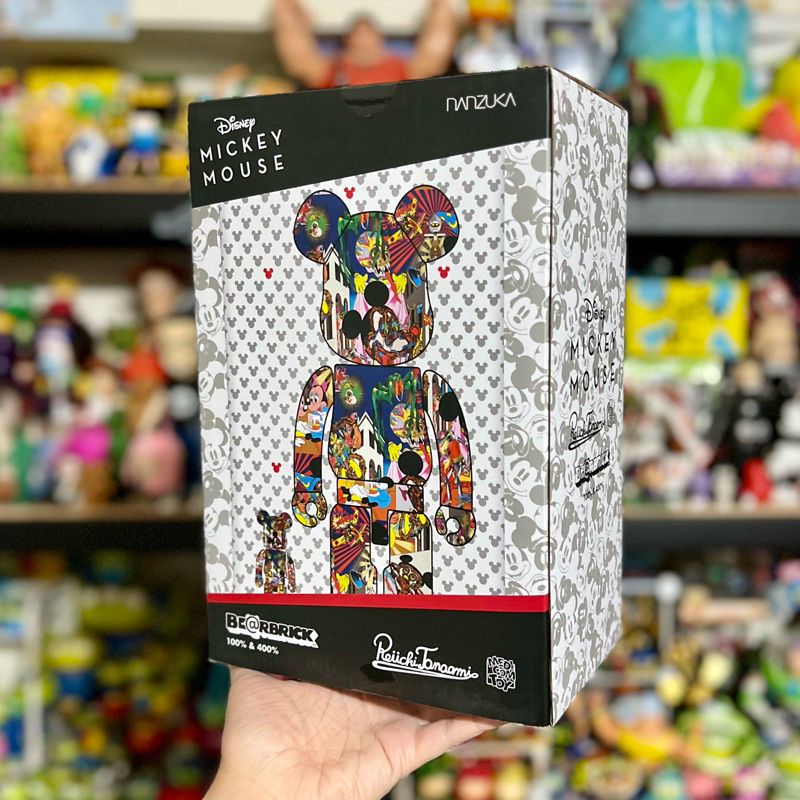 【安妮玩具】現貨 Medicom be@rbrick 田名網敬一 Mickey mouse 100% 400% 抽選