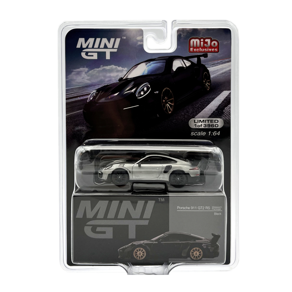 Mini GT 1/64 Porsche 保時捷911 991 GT2 RS 黑#401 卡夢401 寶藏車吊