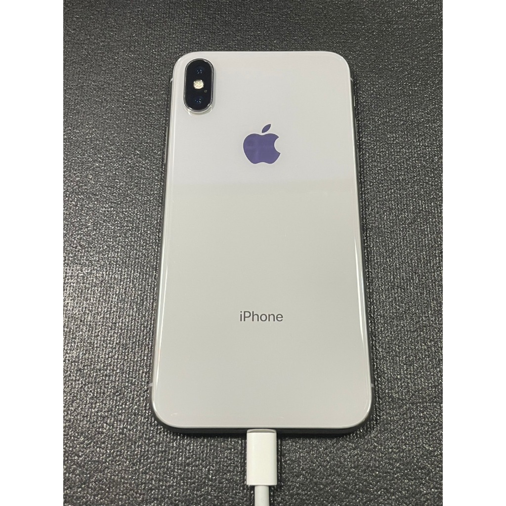 【有隻手機】Apple iPhone X 64G 銀白色(工作機、備用機)-電池(84%)-無盒裝、無配件