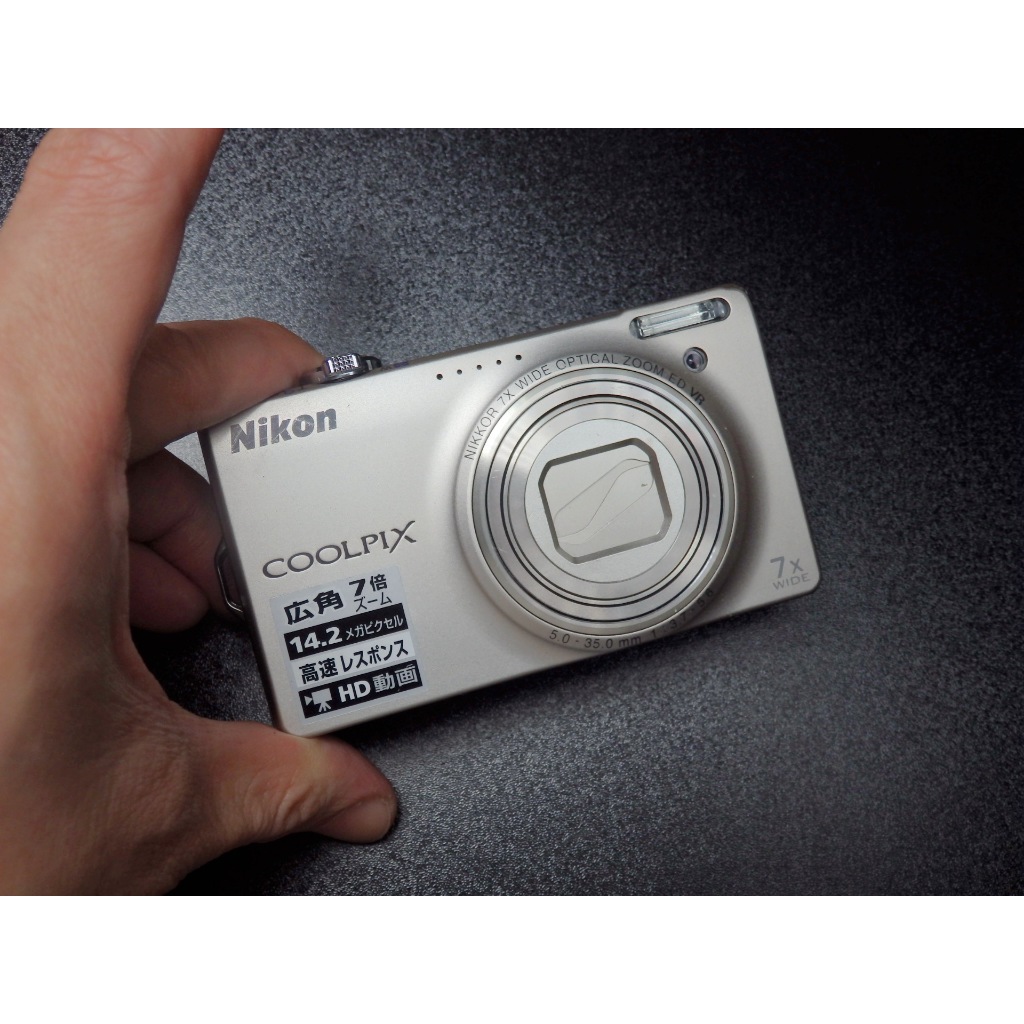 老數位相機>>NIKON COOLPIX S6000 (VR光學防手震/極速開機/廣角7倍變焦